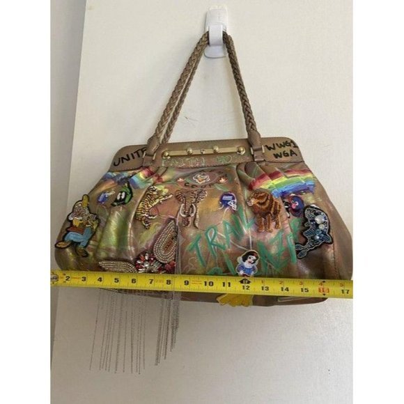 valentino w large customized applique and artwork - Picture 6 of 12